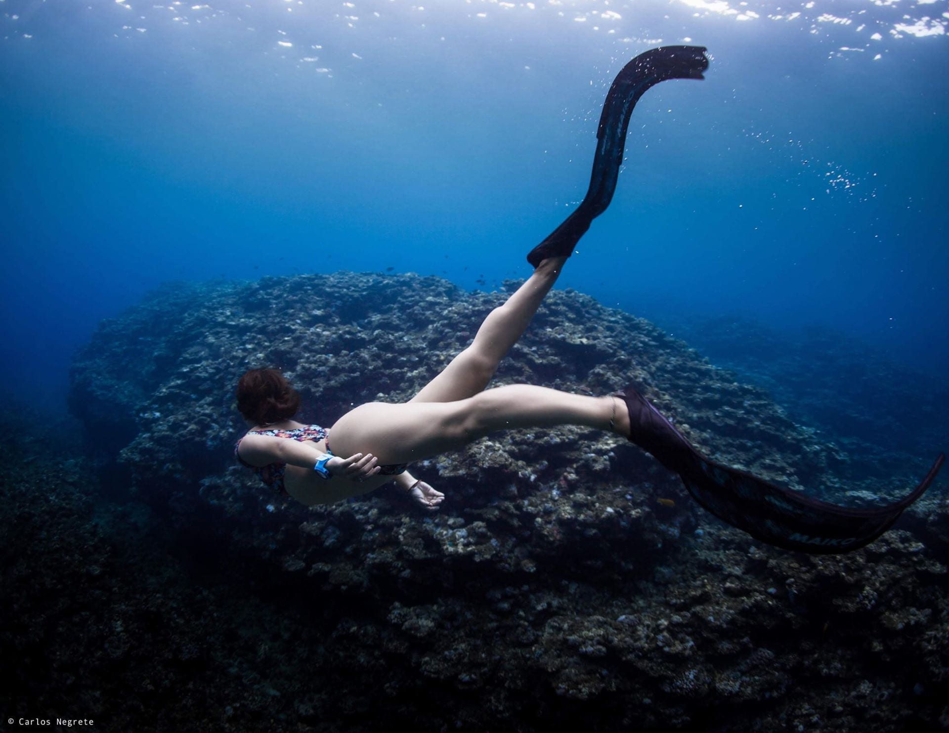 My passion: freediving